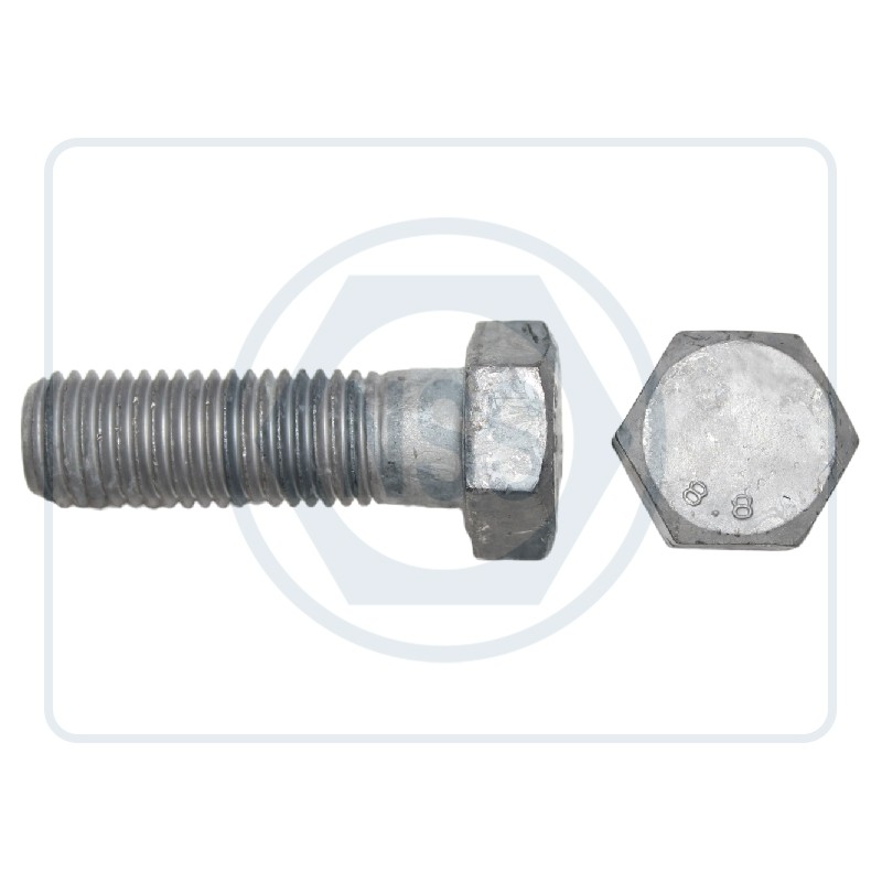 M20x100 8.8 HT HEX HD BOLT HDG - SMALL BOX