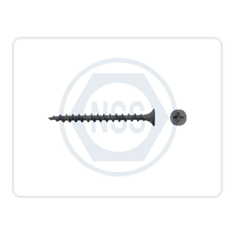[MMCDRYWALL0632B1000] No6(3.5)x32 DRYWALL SCREW BLK PHOSPHATE - SMALL BOX