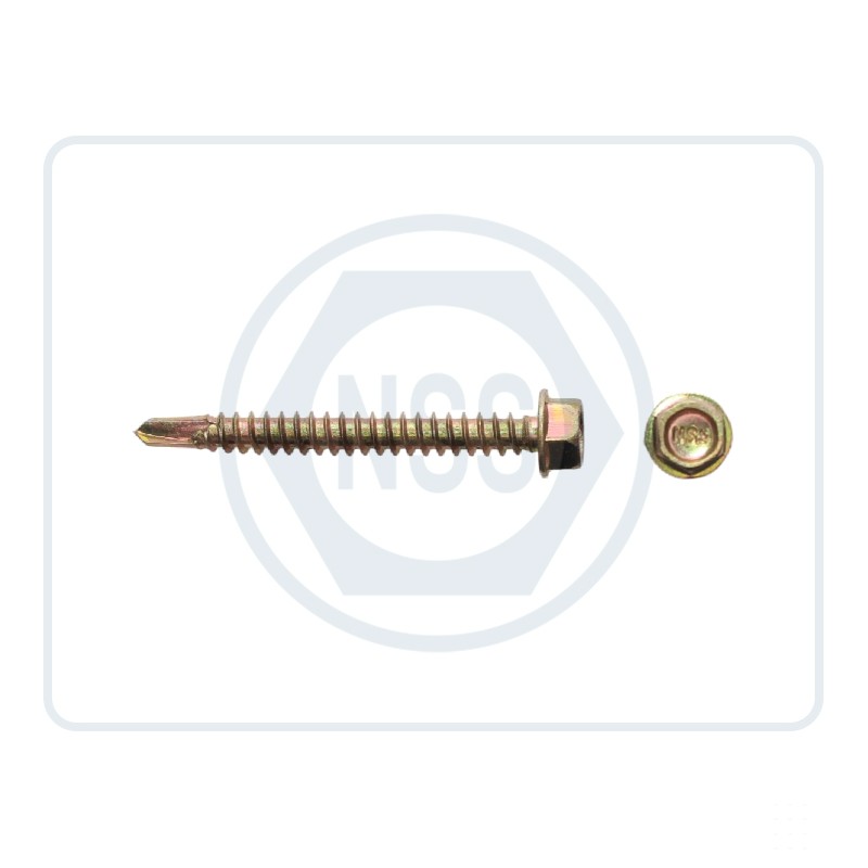 [AMCTEKH12090YB150] No12(5.5)x90 TEKSCRW DRIL PT. YP - SMALL BOX
